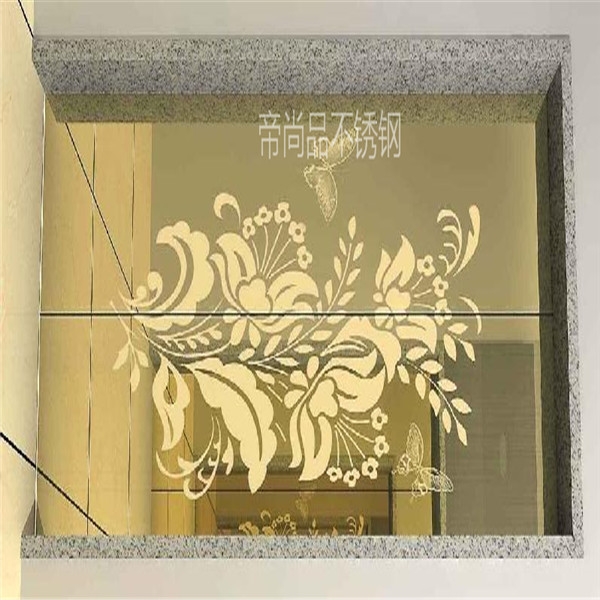 電梯蝕刻闆